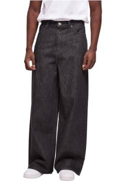 Urban Classics Herren 90's Loose Jeans Hose, realblack Washed, 42 von Urban Classics