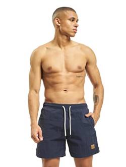 Urban Classics Herren Badehose Block Swim Shorts, Navy, 5XL von Urban Classics