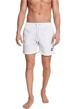 Urban Classics Herren Badehose Block Swim Shorts white 4XL von Urban Classics