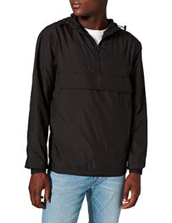 Urban Classics Herren Basic Pull Over Jacket Jacke, Schwarz, 3XL EU von Urban Classics