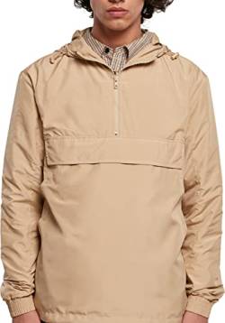 Urban Classics Herren Basic Pull Over Jacket Jacke, unionbeige, L von Urban Classics