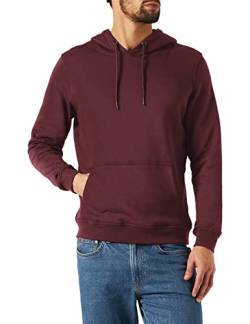 Urban Classics Herren Basic Sweat Hoody Kapuzenpullover, Red (Redwine 02243), XXL EU von Urban Classics