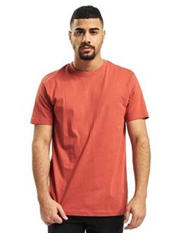 Urban Classics Herren Basic Tee T-Shirt, Burned red, XL von Urban Classics