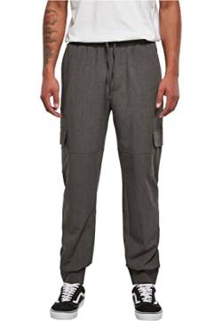 Urban Classics Herren Comfort Military Pants, Charcoal, M von Urban Classics