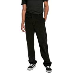 Urban Classics Herren Corduroy Workwear Pants Hose, Black, 36 von Urban Classics