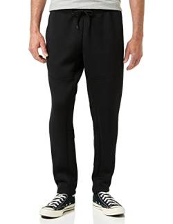 Urban Classics Herren Cut and Sew Sweatpants Sporthose, Schwarz (Black 00007), W(Herstellergröße: L) von Urban Classics