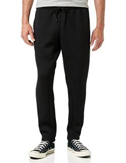 Urban Classics Herren Cut and Sew Sweatpants Sporthose, Schwarz (Black 00007), W(Herstellergröße: M) von Urban Classics