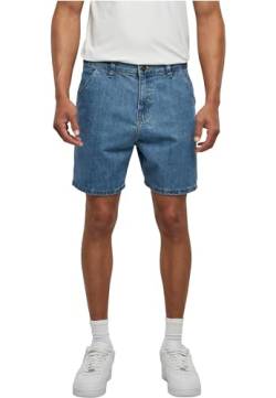 Urban Classics Herren Denim Bermuda Shorts, Light Blue Washed, 36 von Urban Classics