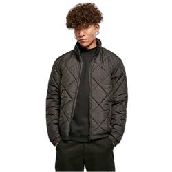 Urban Classics Herren Diamond Quilted Short Jacket Jacke, Black, S von Urban Classics