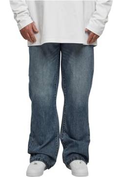 Urban Classics Herren Flared Jeans Hose, Sand Destroyed Washed, 40 von Urban Classics