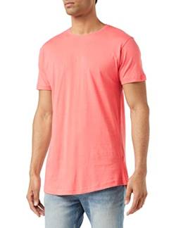 Urban Classics Herren Formet lang te T Shirt, Coral, L EU von Urban Classics