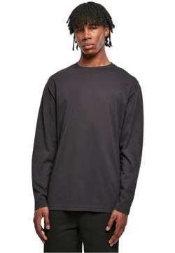 Urban Classics Herren Heavy Oversized Garment Dye Longsleeve T-Shirt, Black, XL von Urban Classics