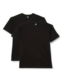 Urban Classics Herren Heavy Oversized Tee 2-pack T-Shirt, Black+black, XS von Urban Classics