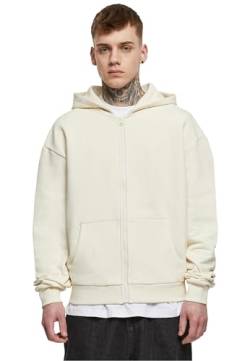 Urban Classics Herren TB6245-Ultra Heavy Zip Hoody Kapuzenpullover, whitesand, L von Urban Classics