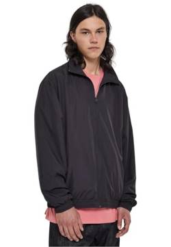 Urban Classics Herren TB6228-Wide Track Jacket Jacke, Black, L von Urban Classics