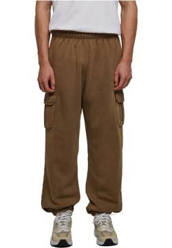 Urban Classics Herren Jogginghose Acid Washed Cargo Sweatpants summerolive L von Urban Classics