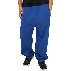 Urban Classics Herren Jogginghose Kordelzug Jogger Sporthose mit elastischem Bund Trainingshose mit elastischem Reißverschluss an, Navy, 4XL von Urban Classics