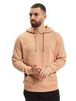 Urban Classics Herren Kapuzenpullover Basic Sweat Hoodie, einfarbiger Kapuzensweater mit Känguru Tasche, Kapuze verstellbar - Farbe amber, Größe XL von Urban Classics