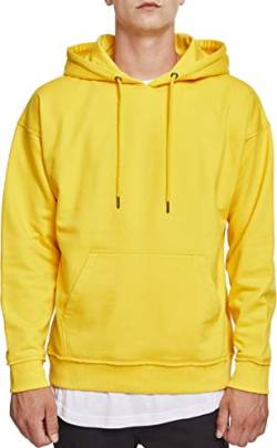 Urban Classics Herren Kapuzenpullover Oversized Sweat Hoodie,Gelb (chrome yellow), M von Urban Classics