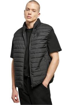 Urban Classics Herren TB6231-Light Bubble Vest Jacke, Black, XL von Urban Classics