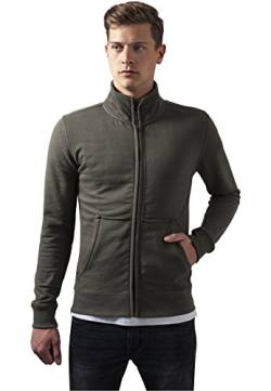 Urban Classics Herren Loose Terry Zip Jacket Jacke, Grün (Olive 176), Medium (Herstellergröße: M) von Urban Classics