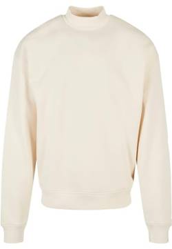 Urban Classics Herren TB4483-Mock Neck Crew Sweatshirt, whitesand, 4XL von Urban Classics