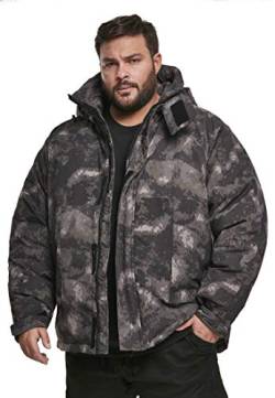 Urban Classics Herren Multipocket Winter Jacket, Multicolour (Dark Olive Camo 01174), M von Urban Classics