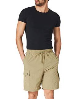 Urban Classics Herren Nylon Cargo Shorts Cargos, Khaki, M von Urban Classics