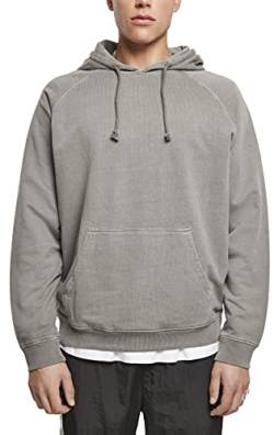 Urban Classics Herren Overdyed Hoody Kapuzenpullover, asphalt, 5XL von Urban Classics