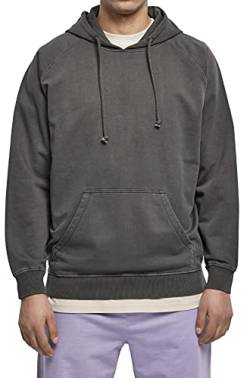 Urban Classics Herren Overdyed Hoody Kapuzenpullover, blackbird, L von Urban Classics