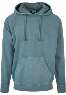 Urban Classics Herren Overdyed Hoody Kapuzenpullover, dustyblue, L von Urban Classics