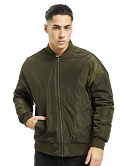 Urban Classics Herren Oversized Jacket Bomber Jacke, Grün (Darkolive 551), M EU von Urban Classics