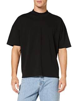 Urban Classics Herren Oversized Mock Neck Tee T-Shirt, Black, 4XL von Urban Classics