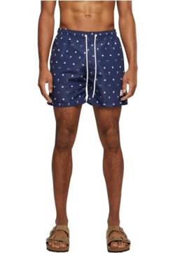 Urban Classics Herren Pattern Swim Shorts Badehose, skullandyacht AOP, 4XL von Urban Classics