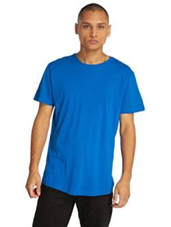 Urban Classics Herren Shaped Long Tee T-Shirt, Blau (brightblue), S von Urban Classics