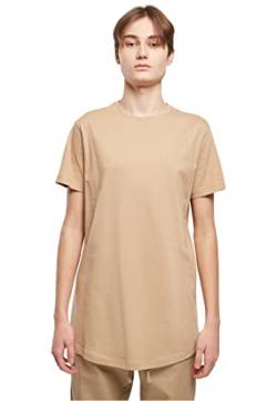 Urban Classics Herren Shaped Long Tee T-Shirt, unionbeige, 3XL von Urban Classics