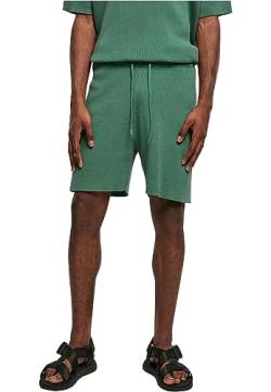 Urban Classics Herren TB6254-Ribbed Shorts, Leaf, S von Urban Classics