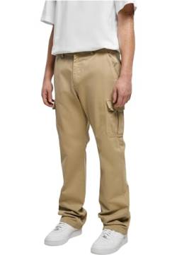 Urban Classics Herren Straight Leg Cargo Pants Hose, Unionbeige, 37 EU von Urban Classics