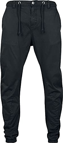 Urban Classics Herren Stretch Jogging Pants Sporthose, Schwarz (Black 7), W34(Herstellergröße: L) von Urban Classics