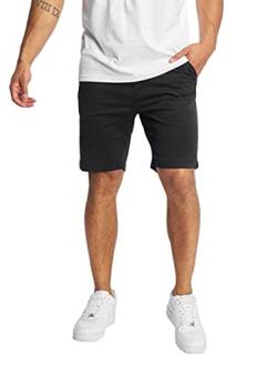 Urban Classics Herren Stretch Twill Joggshorts Klassische Shorts, black, L von Urban Classics