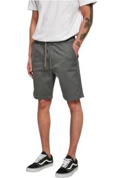 Urban Classics Herren Stretch Twill Joggshorts Shorts, lightasphalt, M von Urban Classics