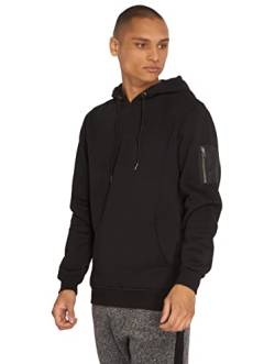 Urban Classics Herren Sweat Bomber Hoody Kapuzenpullover, Schwarz (black 7), Large von Urban Classics