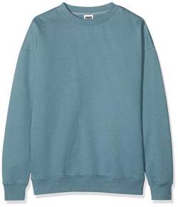 Urban Classics Herren Sweat Crewneck Pullover, Blue (Dusty Blue 00747), XXL EU von Urban Classics