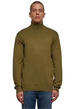 Urban Classics Herren Sweatshirt Knitted Turtleneck Sweater tiniolive L von Urban Classics