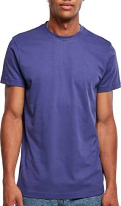 Urban Classics Herren T-Shirt Basic Tee, Farbe bluelight, Größe S von Urban Classics