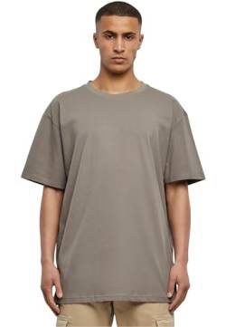 Urban Classics Herren T-Shirt Heavy Oversized Tee, Oversized T-Shirt für Männer, Baumwolle, Rundhals, asphalt, L von Urban Classics