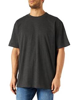 Urban Classics Herren T-Shirt Heavy Oversized Tee, Oversized T-Shirt für Männer, Baumwolle, Rundhals, charcoal, L von Urban Classics