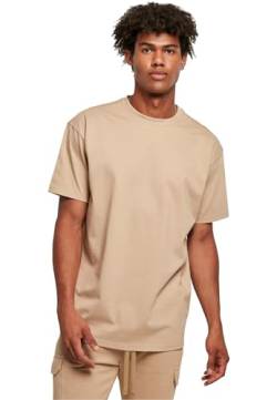 Urban Classics Herren T-Shirt Heavy Oversized Tee, Oversized T-Shirt für Männer, Baumwolle, Rundhals, unionbeige, S von Urban Classics