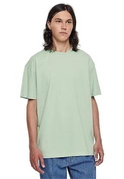 Urban Classics Herren T-Shirt Heavy Oversized Tee, Oversized T-Shirt für Männer, Baumwolle, Rundhals, vintagegreen, 5XL von Urban Classics