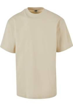 Urban Classics Herren T-Shirt Organic Tall Tee, langes T-Shirt für Männer, Loose Fit, Bio-Baumwolle, sand, M von Urban Classics